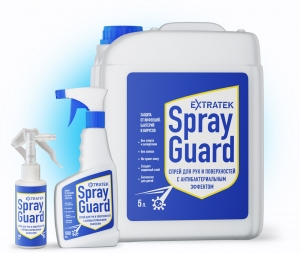  Антисептический спрей EXTRATEK SprayGuard 5 литров ― ООО «Элтим-Стоун»